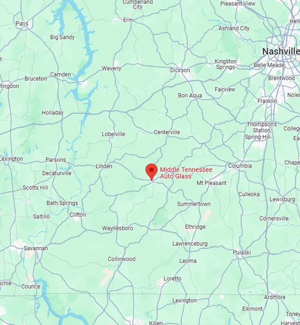 Middle Tennessee Auto-Glass Locations